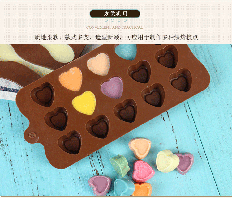 Khuôn silicon DIY Handmade Chocolate Jelly Pudding Khuôn Handmade Soap Xà phòng Xà phòng Xà phòng Bánh mài mòn - Tự làm khuôn nướng khuôn silicon hình thú