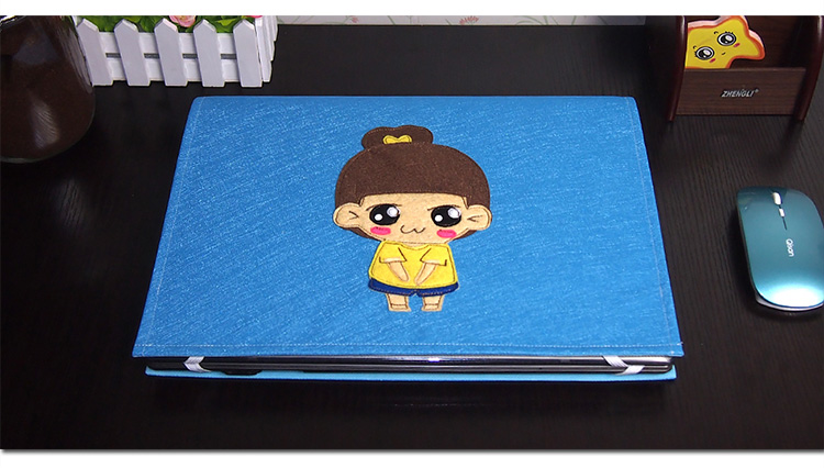 trẻ em dễ thương laptop tay trang trí nắp bảo vệ bụi che 14 làm mát vận chuyển tùy chỉnh 15,6-inch - Bảo vệ bụi áo trùm máy giặt chống nắng