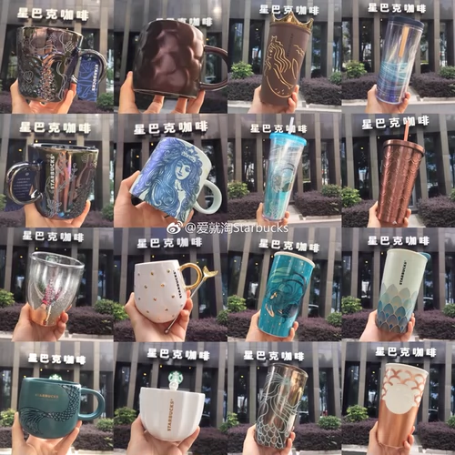 Кубка Starbucks 2018 русалка Виктор рыба рыба рыба рыба рыба рыба