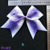 Jazz flower ball cheerleading aerobics dance competition hair accessories floral headdress headdress dream illusion crystal clear Mail