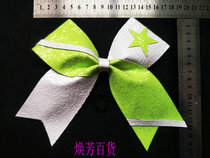 Cheerleading aerobics dance competition fluorescent green headgear hair hair hoop full mail discount hot sale