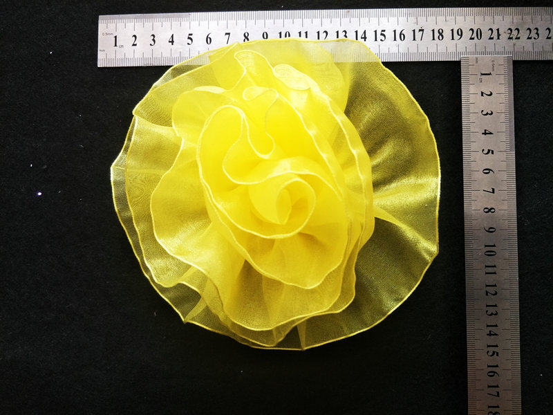 Cheerleading children Adults dance props Wrist Flowers Square Dance dance The show The show's head decorated with handmade flowers