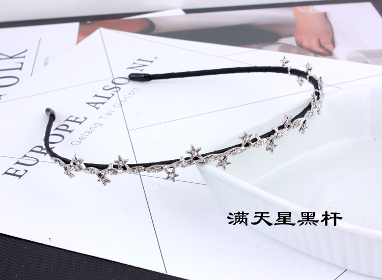 Hàn quốc phụ kiện tóc headband ngọc trai rhinestone đôi mỏng headband Hàn Quốc phiên bản của đơn giản ngọt ngào tươi daisy kẹp tóc mũ nón