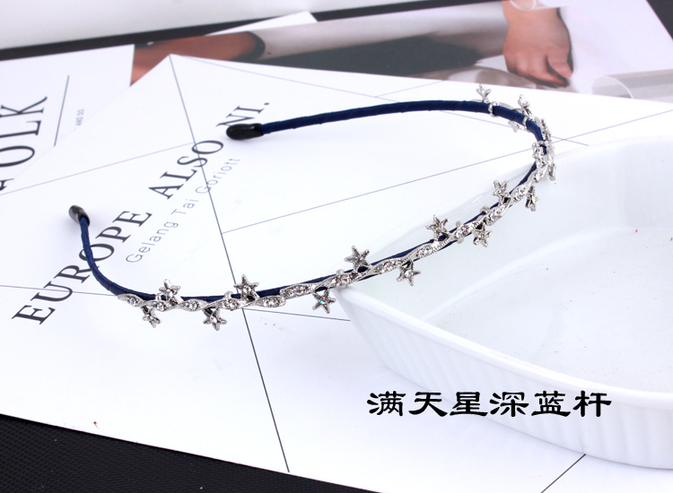 Hàn quốc phụ kiện tóc headband ngọc trai rhinestone đôi mỏng headband Hàn Quốc phiên bản của đơn giản ngọt ngào tươi daisy kẹp tóc mũ nón