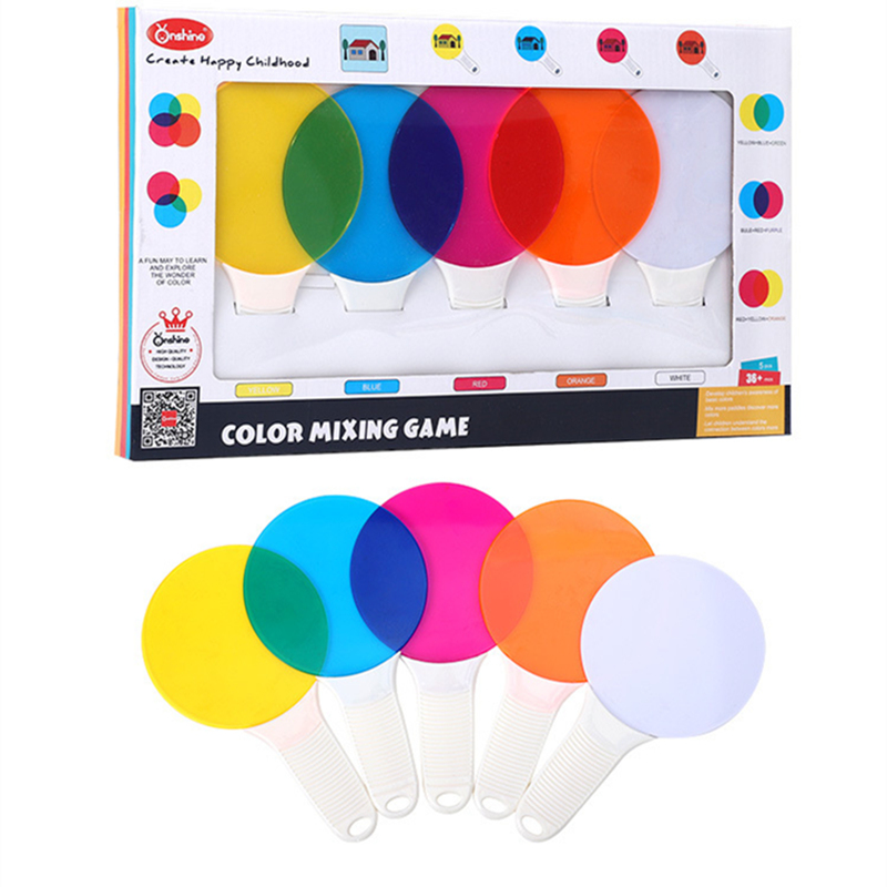 onshine color cognition filter board color enlightenment early education teaching aids kindergarten baby mixed color experiment toys