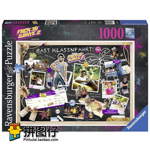 (Spot) Germany's Ravensburger 1000 slices of 19570 imported puzzle damned Goethe 2