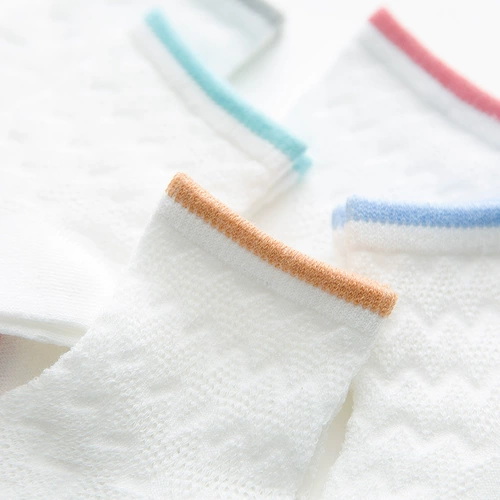 Летние носки для раннего возраста подходит для мужчин и женщин для девочек, средней длины, 0-5-12 лет