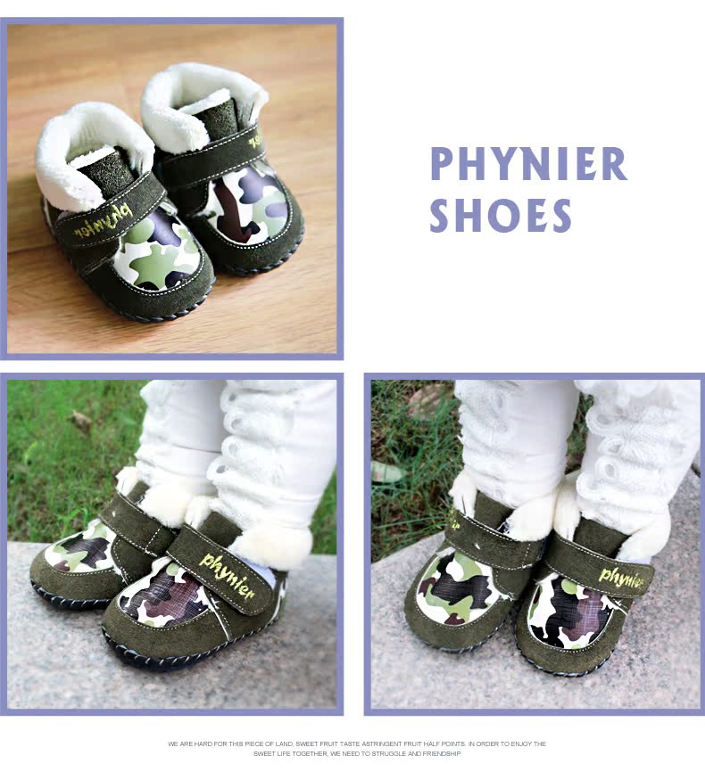 Chaussures hiver enfant en cuir PHYNIER ronde coutures en cuir pour hiver - semelle fond composite - Ref 1044138 Image 26