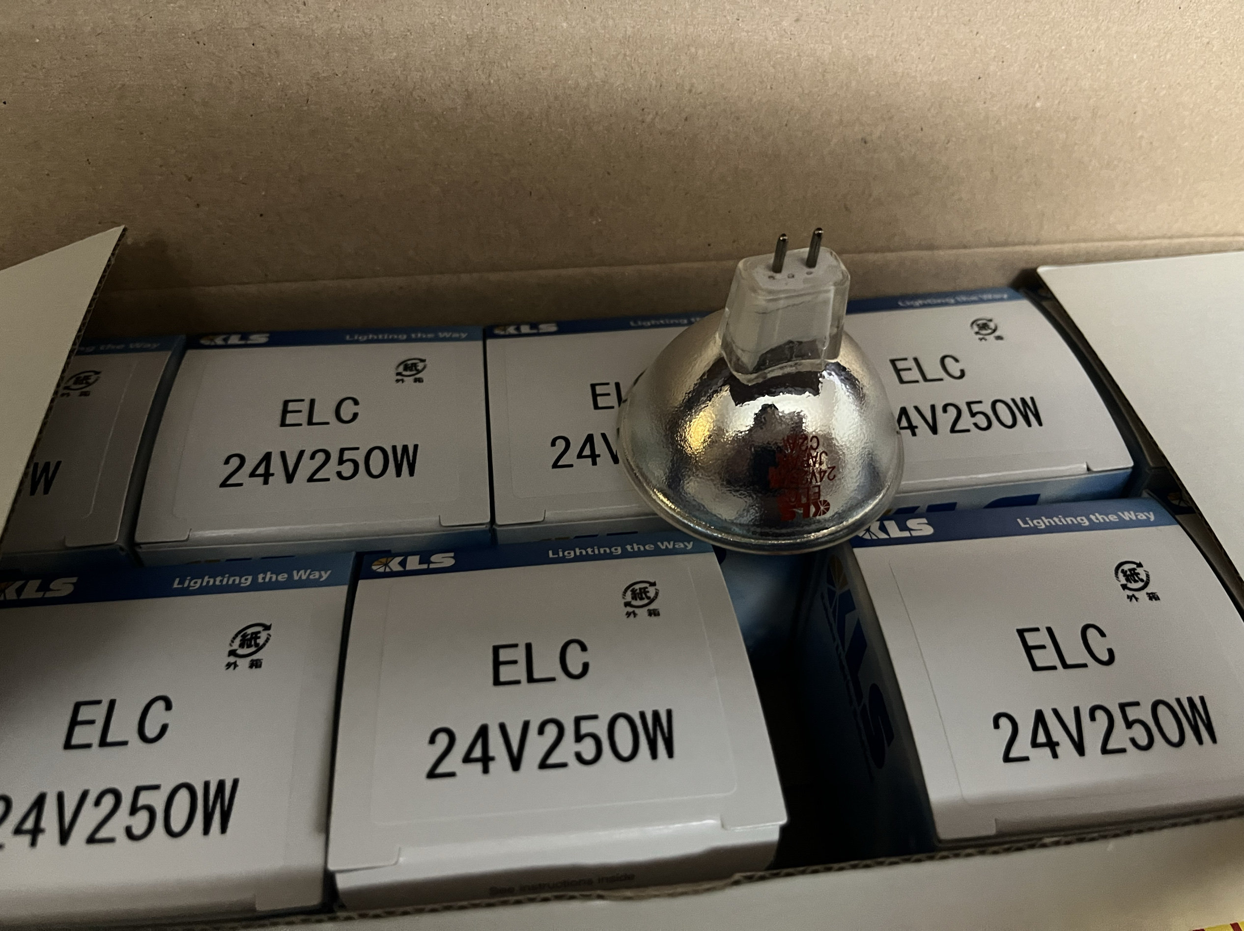 日本kls ElC 24v250W 灯泡13163 64653 更优选择