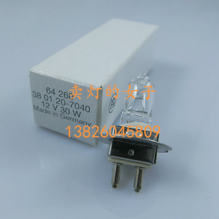 Original installation Osram 64260 12V30W Zeiss Cai Division Rift Light Bulb halogen Mibble with seat PG22