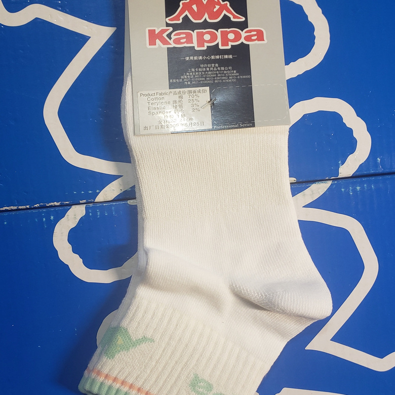Kappa/Kappa Genuine Women's Sports Socks from the Counter Stock K8093We006-037