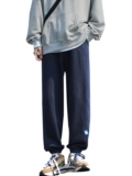 Спортивные осенние демисезонные японские ретро штаны для отдыха, свободный крой, в американском стиле