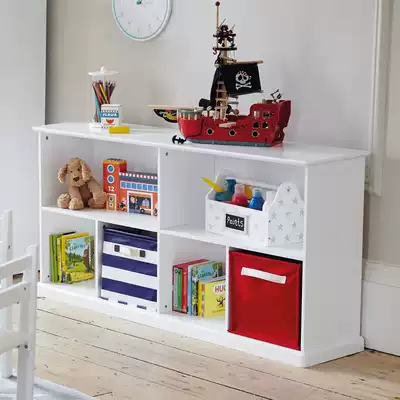 European children's bookshelf bookcase toy storage cabinet free combination grid cabinet children's room storage simple modern