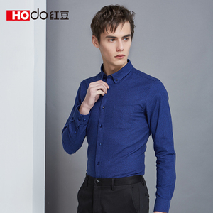 【红豆】2020秋冬新款保暖加厚衬衫