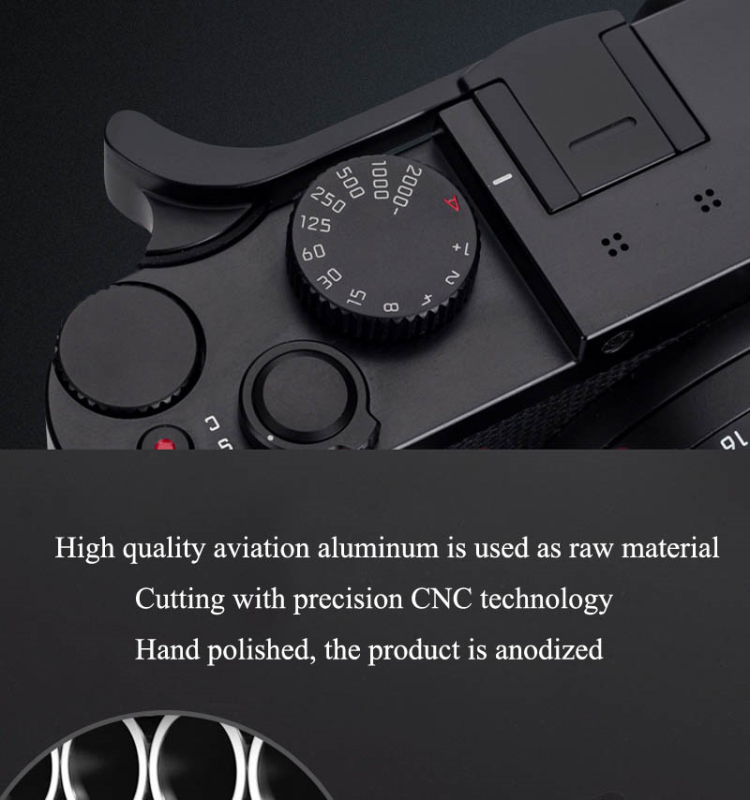 Milicase applies Leica Q2 QP M11 M10R P thumb handle with thumb handle feel ultra leather