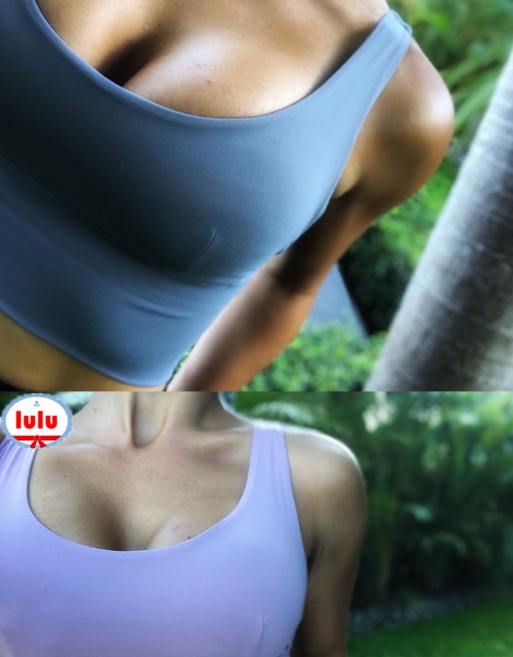 Hoa Kỳ ABS Mùa hè crop Top áo ngực huỳnh quang Đồ lót thể thao phụ nữ với miếng đệm ngực - Đồ lót thể thao áo tập thể dục