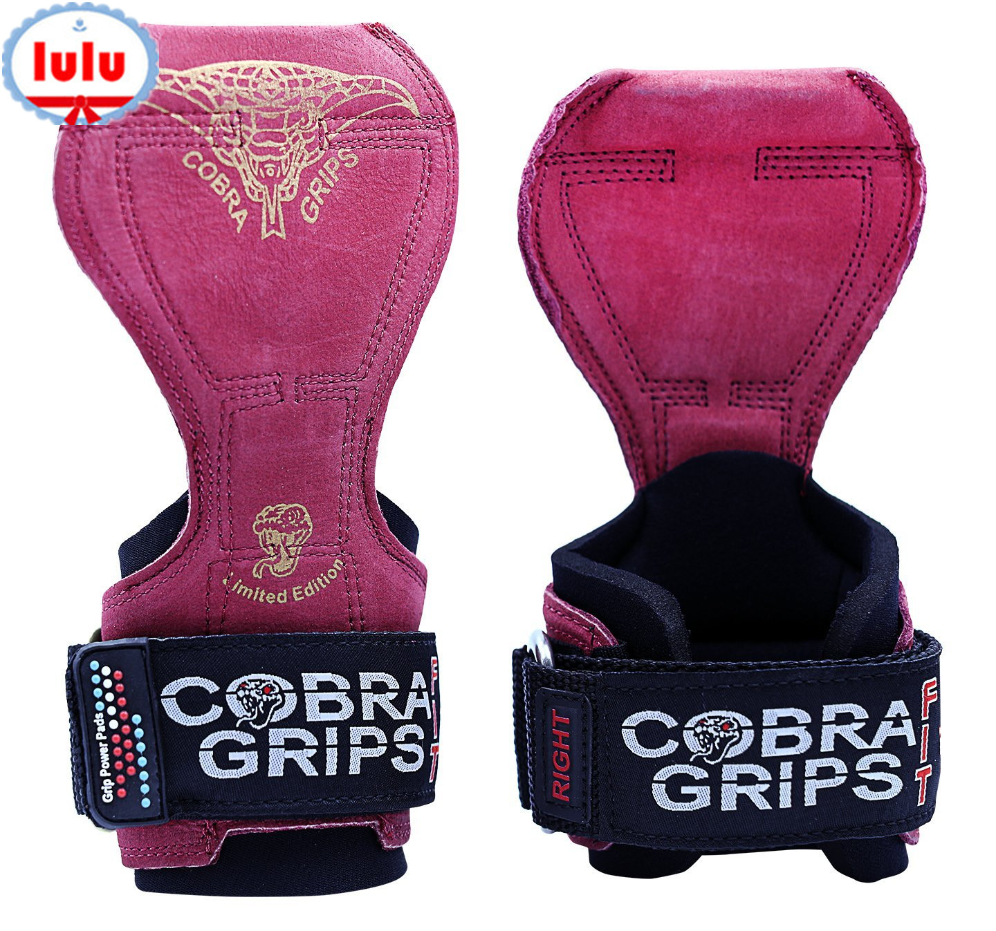 Hoa Kỳ Cobratm Grips cử tạ kéo cứng cao thả găng tay móc thực hành lại chống trượt đai điện tất tay chống nắng