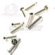 Km Flat Machine Screws, Nickel-Plated Flat Head Phillips Screws, Countersunk Head Screws, Black-Plated Electronic Screws, M3, 1000 Pieces