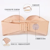 Нижнее белье, нескользящий бюстгальтер пуш-ап, невидимый бюстгалтер, наклейки на соски, топ без лямок, открытые плечи, увеличенная толщина