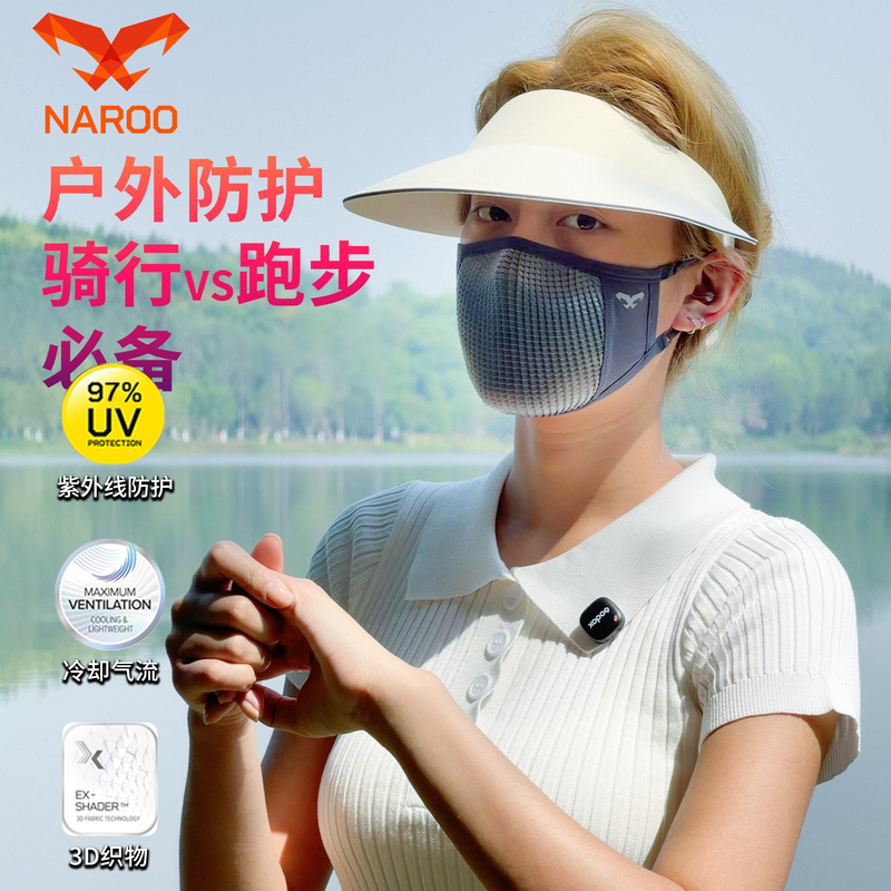 Naroo Cycling Mask Outdoor Hiking Mountaineering Running Golf Fishing Breathable Sun Protection Sports Mask for Men and Women Naroo Cycling Mask Outdoor Hiking Mountaineering Running Golf Fishing Breathable Sun Protection Sports Mask for Men and Women