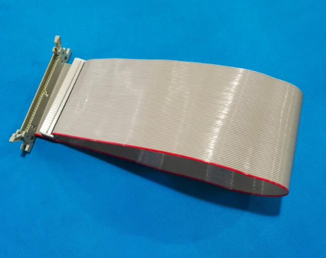 64P gray wire at one end of the pressure corner connector at one end of the IDC corner - connector customized 2 54 line