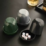 Diamond Siee Cup Com Dice Cuce Cup Set Cup Cust Custom High -end Shake Color Belt Hode Home Ktv Bar Entertainment