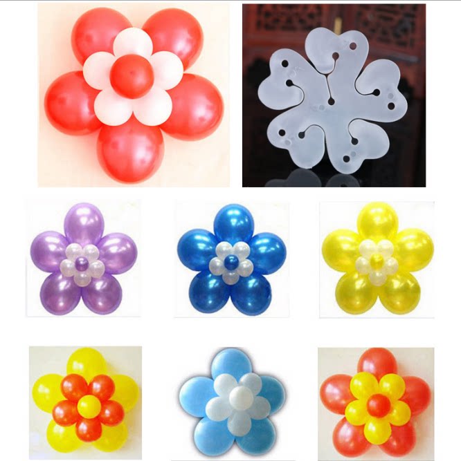 Balloon Styling Balloon Styling Clip Balloon Plum Blossom Clip Large Balloon Plum Clip Shaped Clip Double
