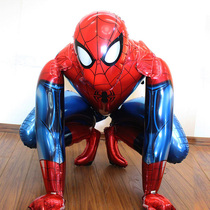 Stereostyled Aluminum Foil Balloon Birthday Baby Banquet Arrangement Spider Pauli Horse Ice Princess Chirim