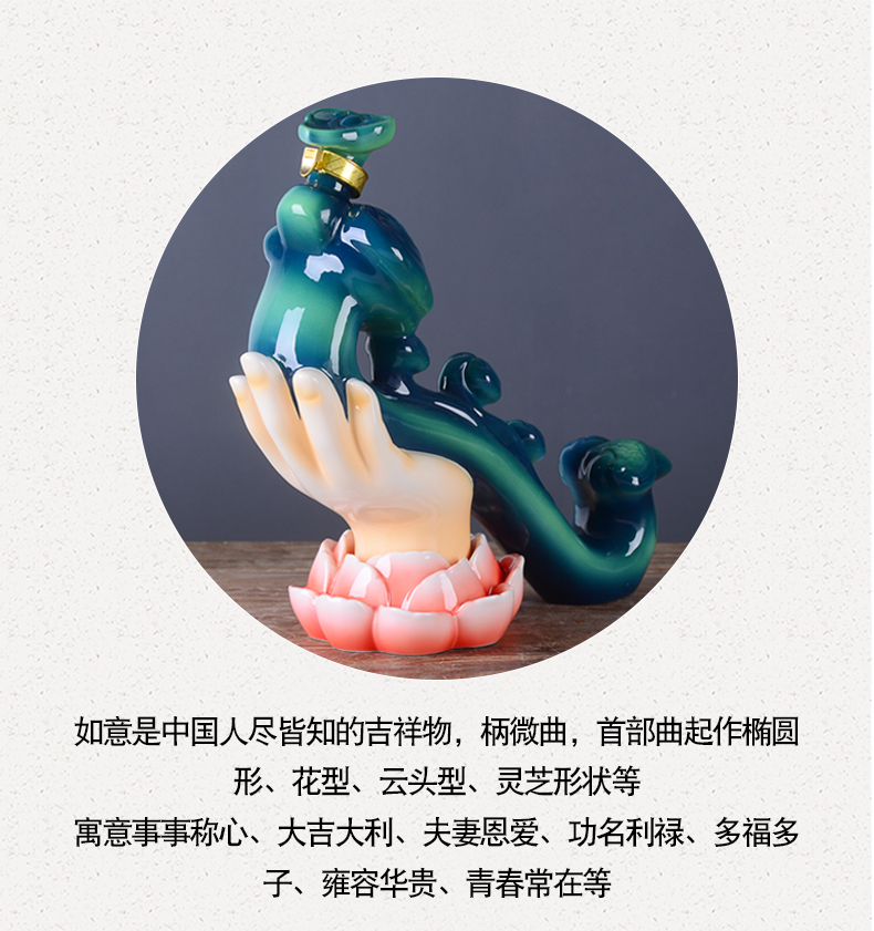 An empty bottle of jingdezhen ceramics with gift box home 2 jins creative best wine jar sealing wine jugs