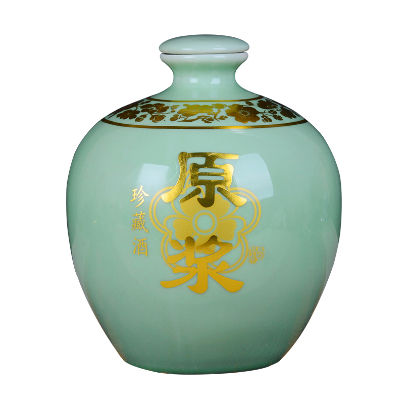 An empty bottle ceramic bottle bottles protoplasmic wine bottle of liquor bottles jars jingdezhen porcelain 5 jins of 10 jins hip flask