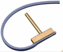 Double hot pressing strip High temperature silicone strip T-type hot pressing head 60W