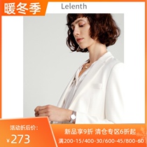2021 autumn commute slim slim suit jacket female temperament simple long casual elegant white suit