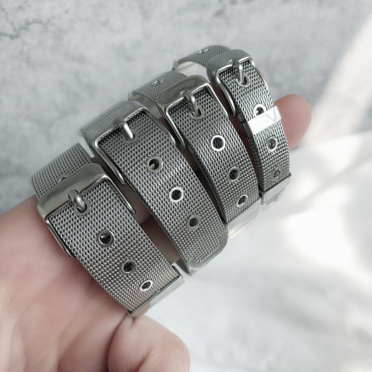 Cổng đơn giản gió dày bracelet Châu Âu và Mỹ retro gió lạnh người đàn ông hoang dã và phụ nữ lưới bạc thép không gỉ với vòng tay vòng đeo tay