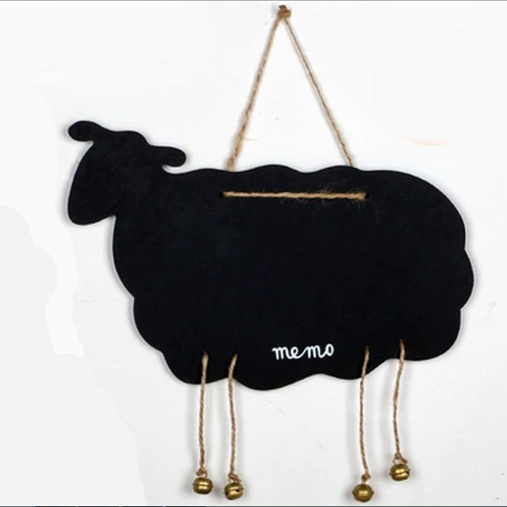 Creative double-sided listing house number shop business break welcome to the store listing can write content message board