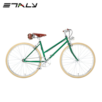 ETALY Retro Bike Lady 28 Inch Retro Car City Commuters Bike Bike Single Speed Retro Self