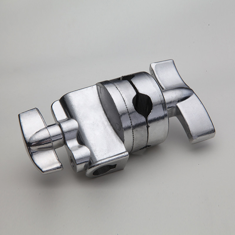 Magic head Single chuck Magic leg C-frame accessories Universal clip Full metal turntable flag plate clip