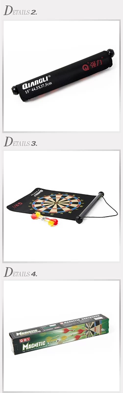 Bảng phi tiêu từ tính mạnh mẽ thiết lập 3195 15 inch với 6 phi tiêu từ tính - Darts / Table football / Giải trí trong nhà