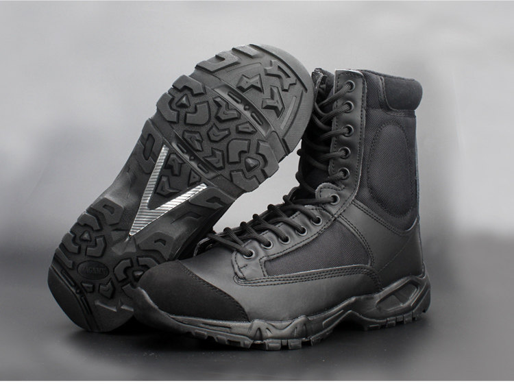 Boots militaires VELSUN en cuir - dérapage - Ref 1402196 Image 18