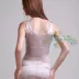 Áo sơ mi bằng vải siêu mỏng Đồ lót liền mạch corset Cơ thể mỏng giảm béo vest hỗ trợ áo ngực cơ thể định hình áo vest Siêu mỏng