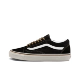 VANS Van si черно -белый cordy cordon old skool anniim с низкой повседневной канвиной обувь vn0a38g2upg
