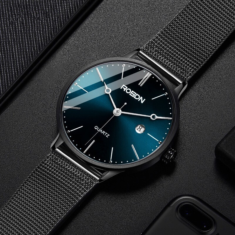Roston Watch Men's 2021 new minimal waterproof men's quartz watch ten brand sports male watch