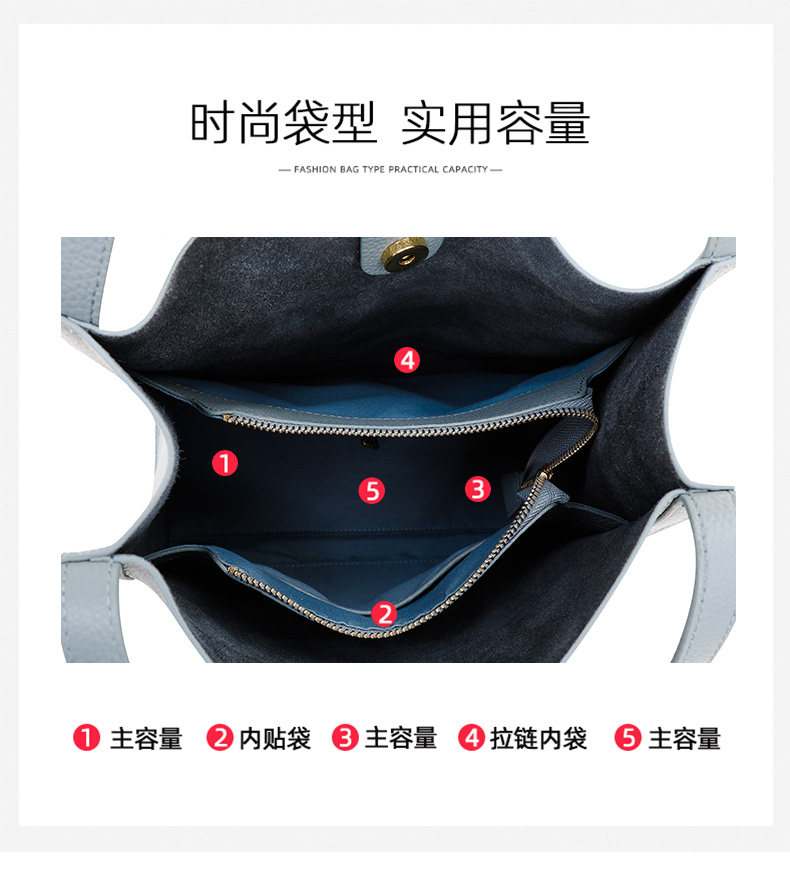 Сумка 真皮手提包女托特包大容量单肩包2024新款休闲百搭软皮女士包包 Aidrani Сумка 真皮手提包女托特包大容量单肩包2024新款休闲百搭软皮女士包包 Aidrani