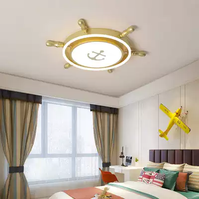 2020 new children's room ceiling light LED creative room boy style cartoon bedroom pirate ship lamps