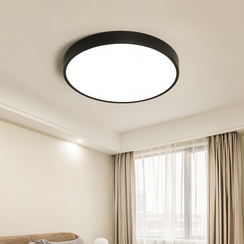 Nordic LED ceiling lamp modern minimal master bedroom lamp creative round study room dining room porch walkway lamp