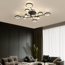 Living room suction ceiling lamp modern minimalist atmosphere light and luxurious Nordic large lamps Creative bedroom restaurant Full house combined package