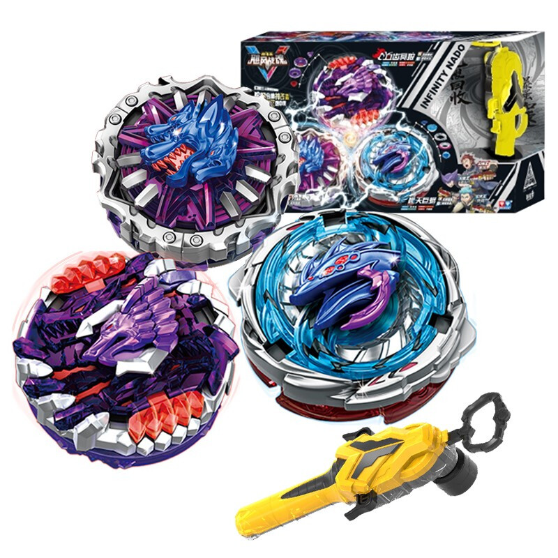 Audi Double Diamond Tops Toy Children Boy Hurricanes Battle Soul 5 Magical Domain Trio of Divine Warrior Twin