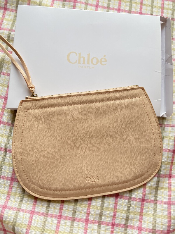 Counter Gift: Chloe Piggy Makeup Bag, Limited Edition, Discontinued, with Paper Box