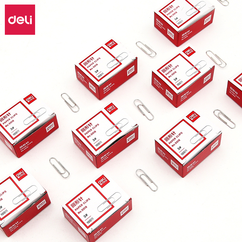 Right-hand Print Thread Needle Wholesale Color Large metal office Back to print needle containing boxed Creative Versatile Office Supplies Student Stationery Financial Accounting Small Pin fixed Bookmark clips