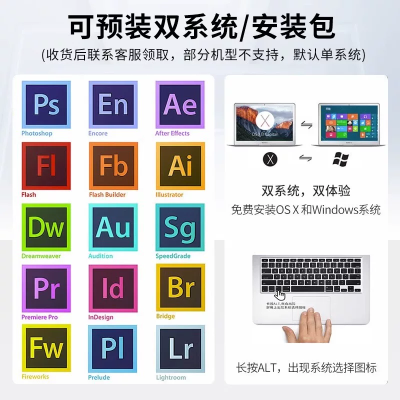 Apple, лёгкий портативный дизайн ноутбука, MacBook