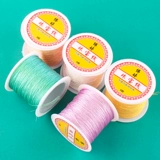 6 -Затянутая фэнтезийная цветовая линия DIY ручной затыкание золото серебряная шелковая проволока тканая рука